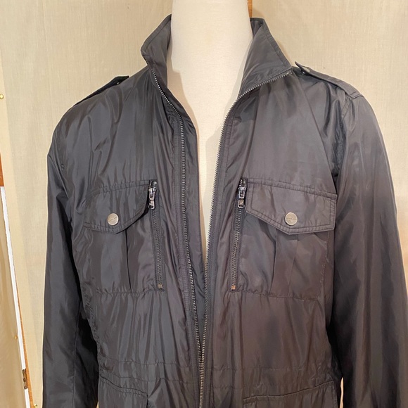 MICHAEL KORS Men’s Black Lightweight Jacket Sz XL - Picture 4 of 14